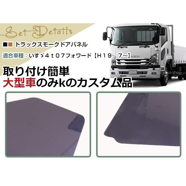 いすゞ 07フォワード H19.7? ファイブスターギガ H27.11? 安全窓