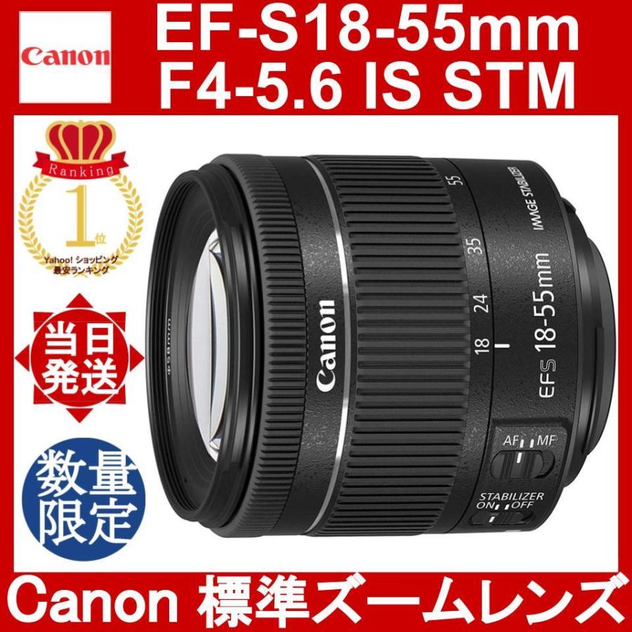 EF-S Canon EF-S18-55mm F4-5.6 IS STM キャノン 標準ズームレンズ APS