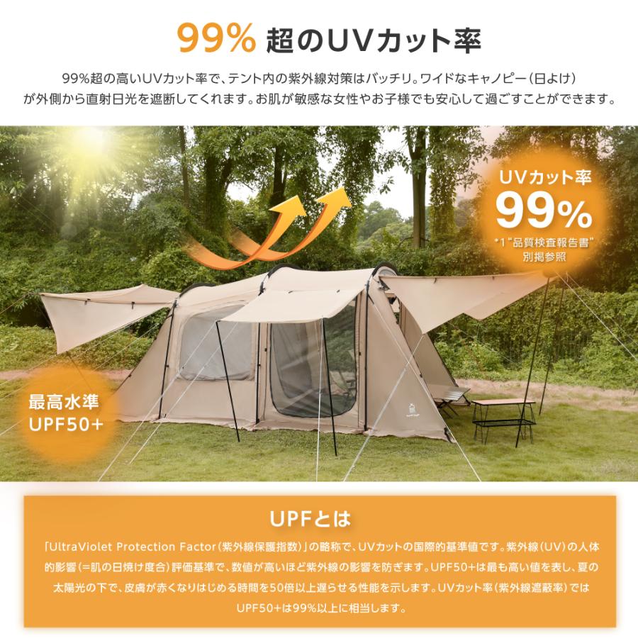 South Light 最後20台限定6000円OFF テント 大型 2ルームテント ドーム