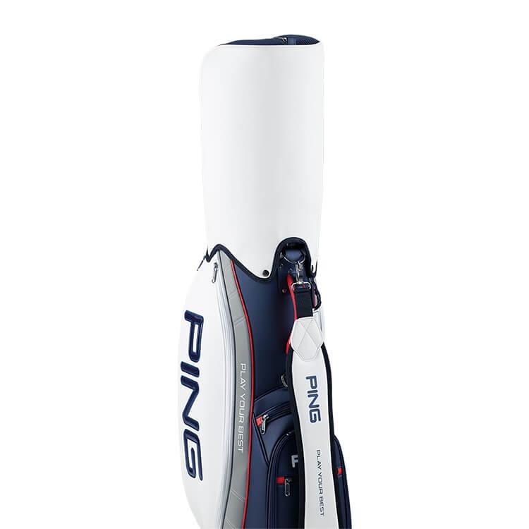 PING（ピン） CB-P2402 ピオリア キャディバッグ ホワイト・ネイビー