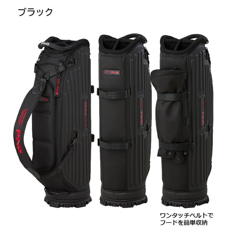 PING（ピン） キャディバッグ ワンポケット ブラック 9.5インチ 4.9kg