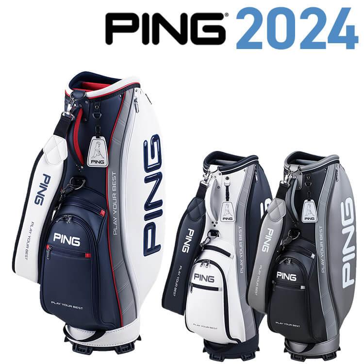 PING（ピン） CB-P2402 ピオリア キャディバッグ ホワイト・ネイビー