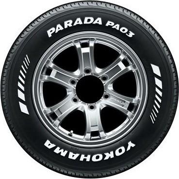 PARADA 215/65R16C 109/107S YOKOHAMA ヨコハマ タイヤ パラダ PA03 1