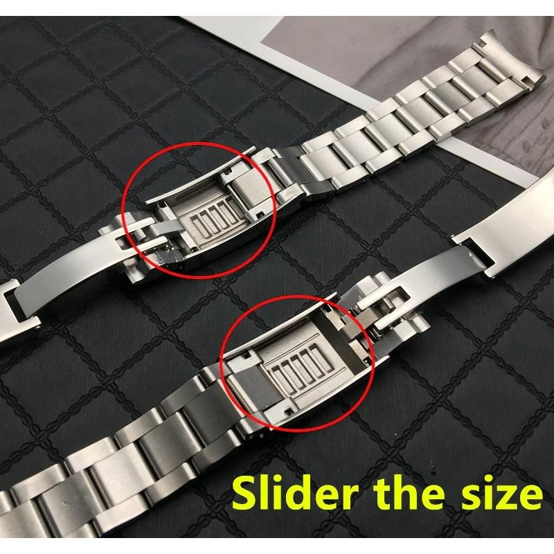 ROLEX ロレックス 腕時計 ベルト 交換用 ステンレス 取付幅20mm 社外