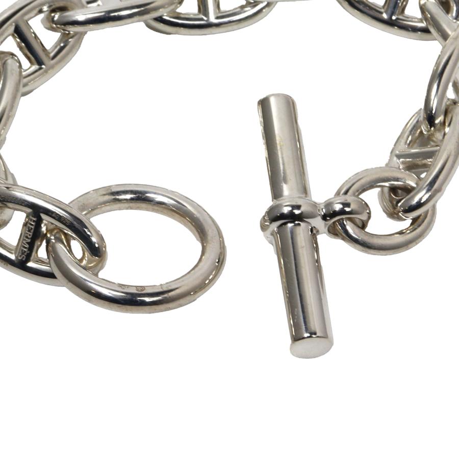 新品仕上げ HERMES エルメス SV925 シェーヌダンクル GM ブレスレット