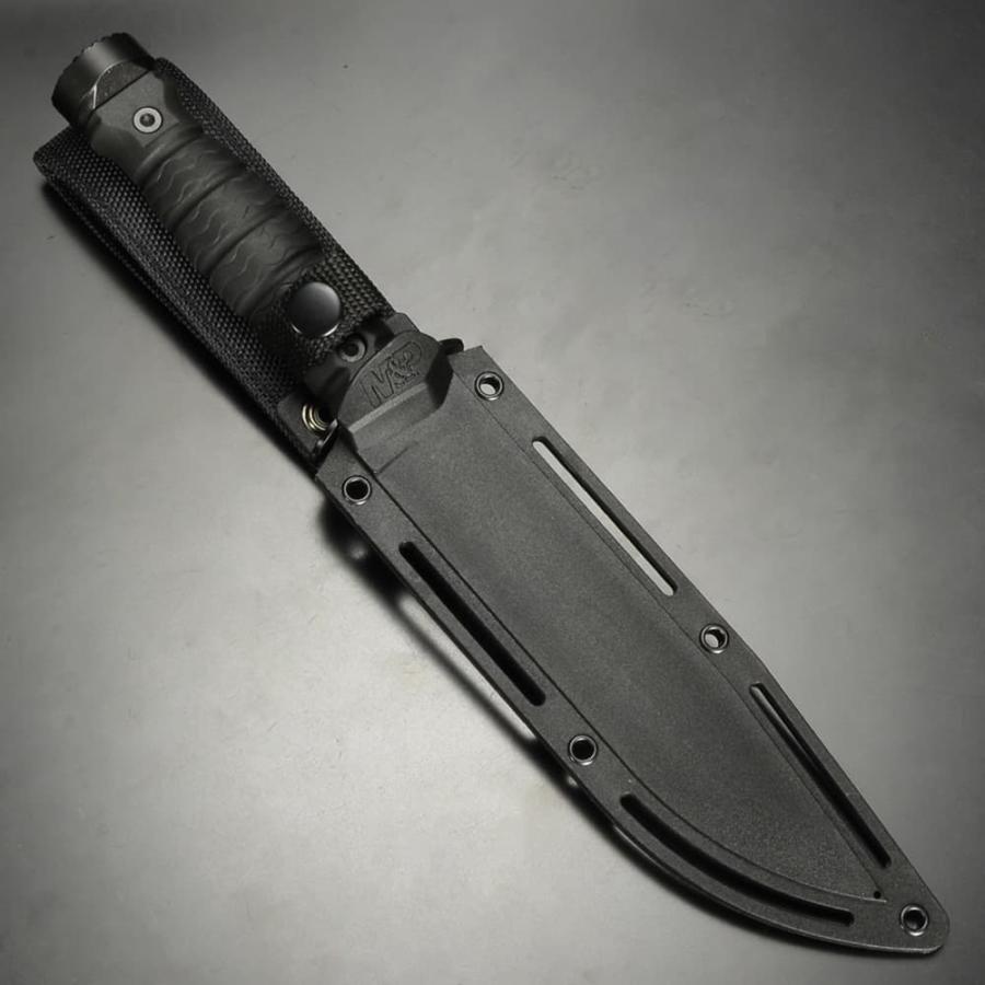 スミス&ウエッソン サバイバルナイフ 8Cr13MoVステンレス鋼 硬質合成