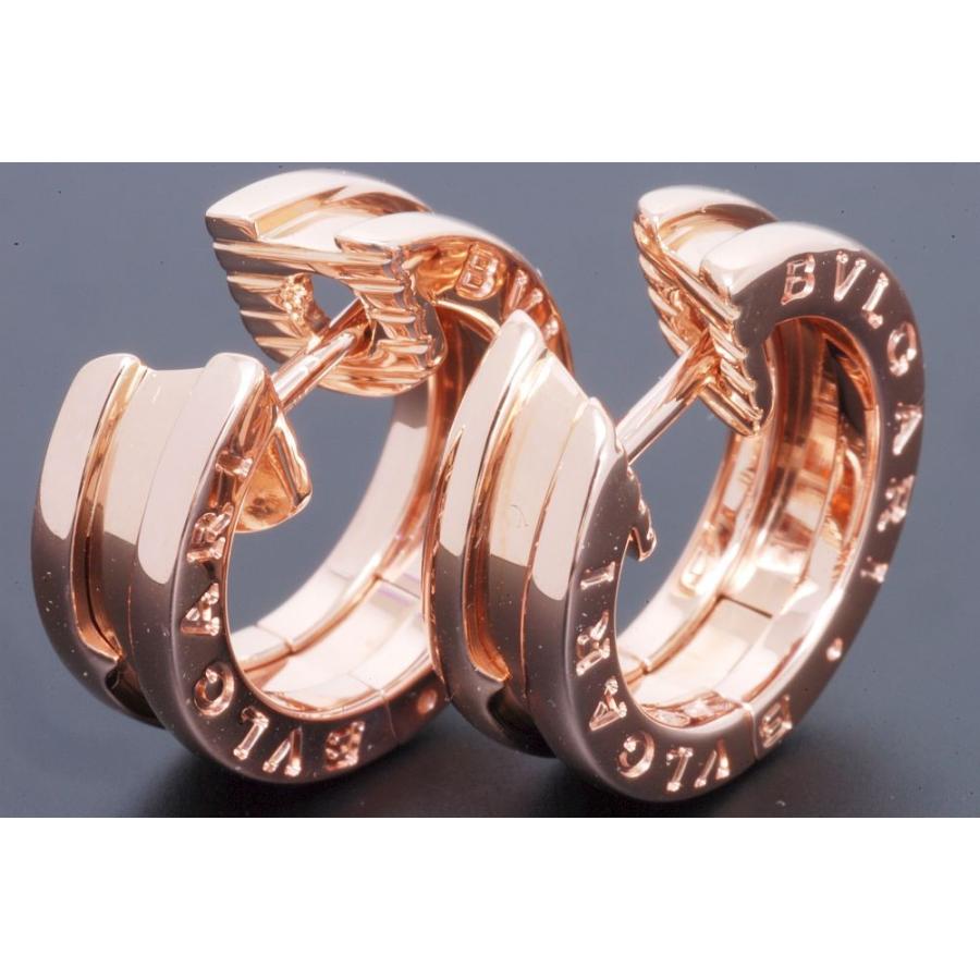 BVLGARI（ブルガリ） ビーゼロワン スモール ピアス B-ZERO1 K18PG