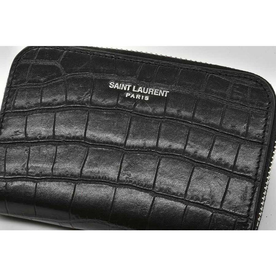 SAINT LAURENT サンローラン パリ ファスナー付きコインパース 小銭入