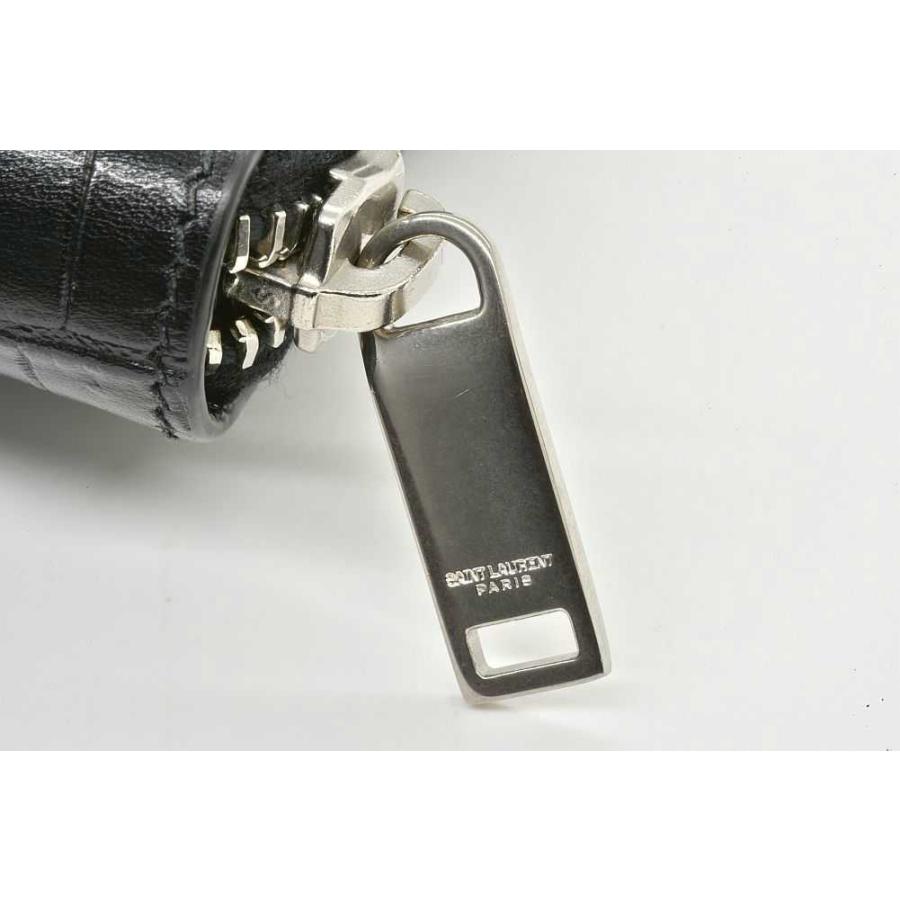 SAINT LAURENT サンローラン パリ ファスナー付きコインパース 小銭入