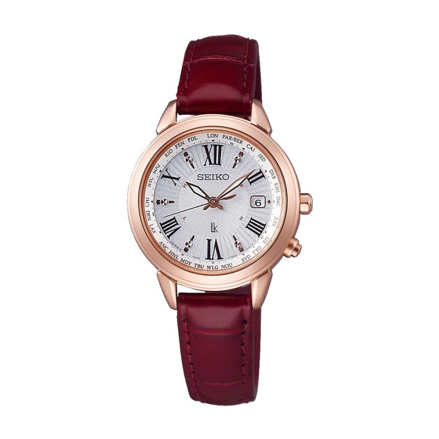 セイコー ルキア SSQV022 ワールドタイム 電波 ソーラー 綾瀬はるか