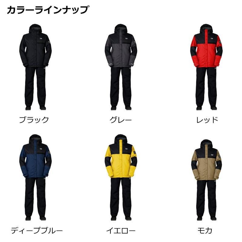 ダイワ DW-3522 レインマックスRウィンタースーツ ブラック M : 釣具の