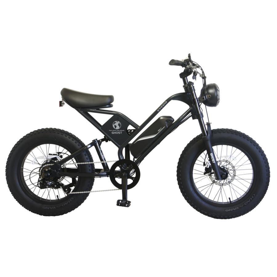 CYCOO 電動アシスト 電動自転車 ファットバイク TDN-237L-PLUS 完成車