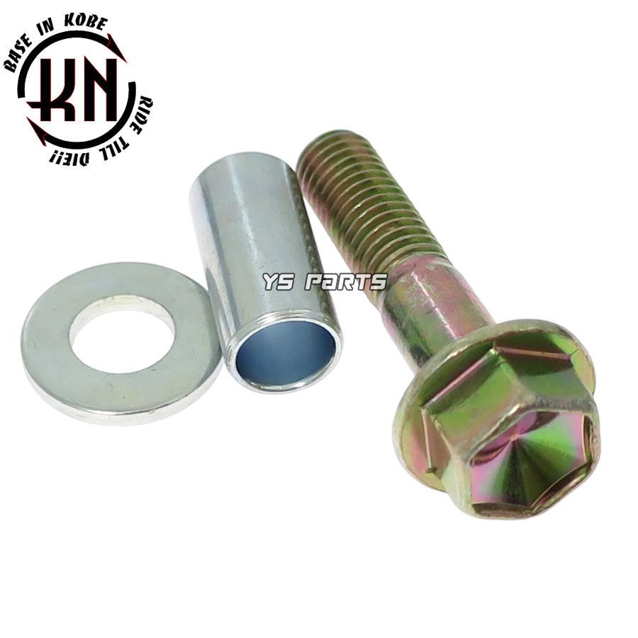 メッキボディ KNリヤサス リアショック銀230mm ライブディオJ ライブ