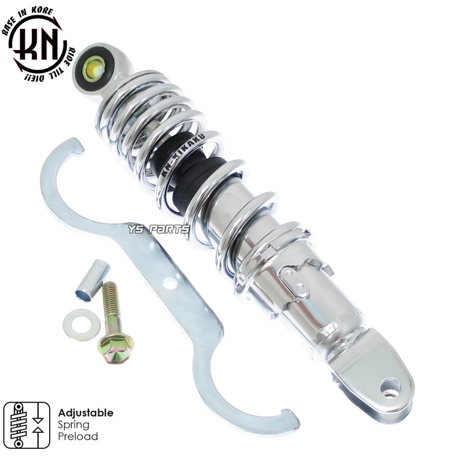 ツインダンパー KNリアサス銀230mm ライブディオJ ライブディオZX