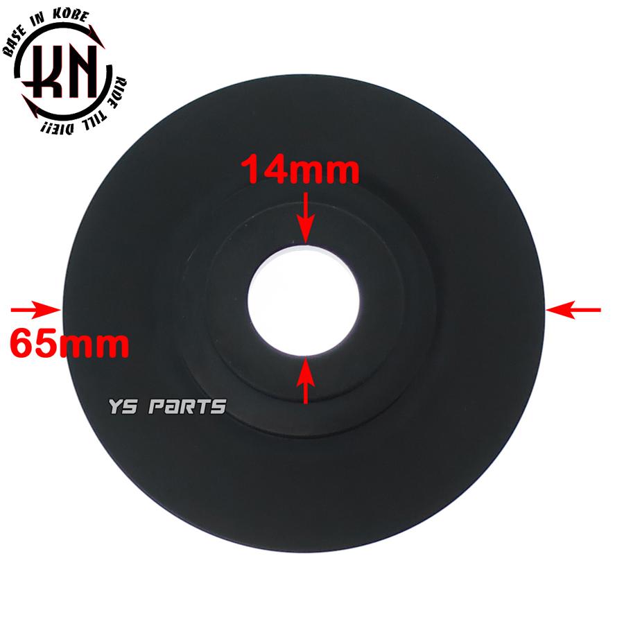 CNC削出]デュアルカラーホイールセンターキャップ黒金ディオSR[AF25]G