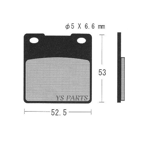 高品質】新型ブレーキパッド ZRX1100/ZRX1200R/ZRX1200S/ZX-11/ZZR1100