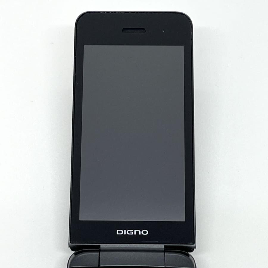 良品】DIGNO ケータイ3 902KC ソフトバンク SIMロック解除済 ブラック