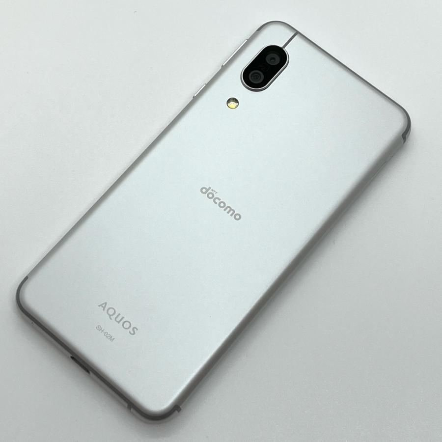 AQUOS sense 良品 sense3 SH-02M シルバーホワイト docomo SIMフリー