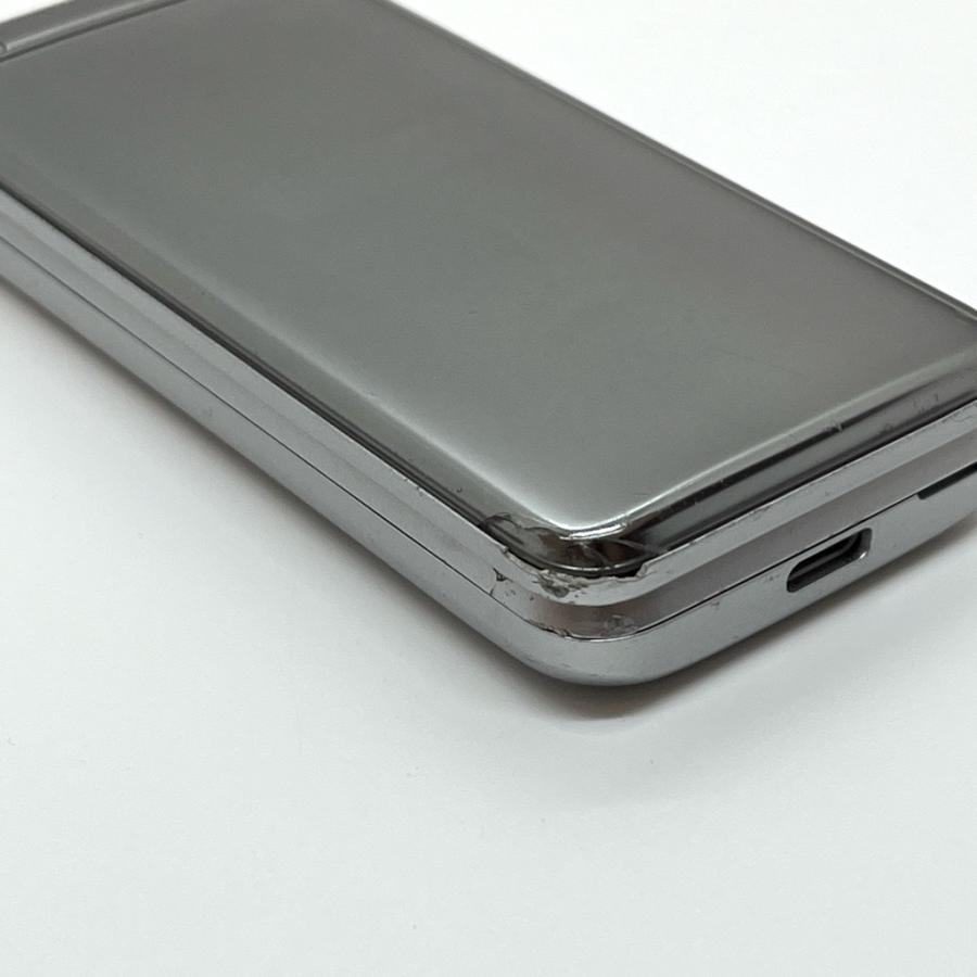 液晶美品】DIGNOケータイ3 902KC シルバー ソフトバンク SIMロック解除