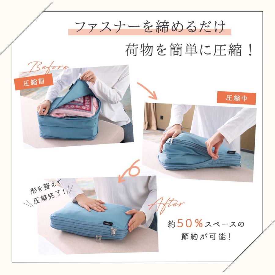 TOKAIZ公式! 3点セット トラベルポーチ ポーチ 爆買バッグ おしゃれ