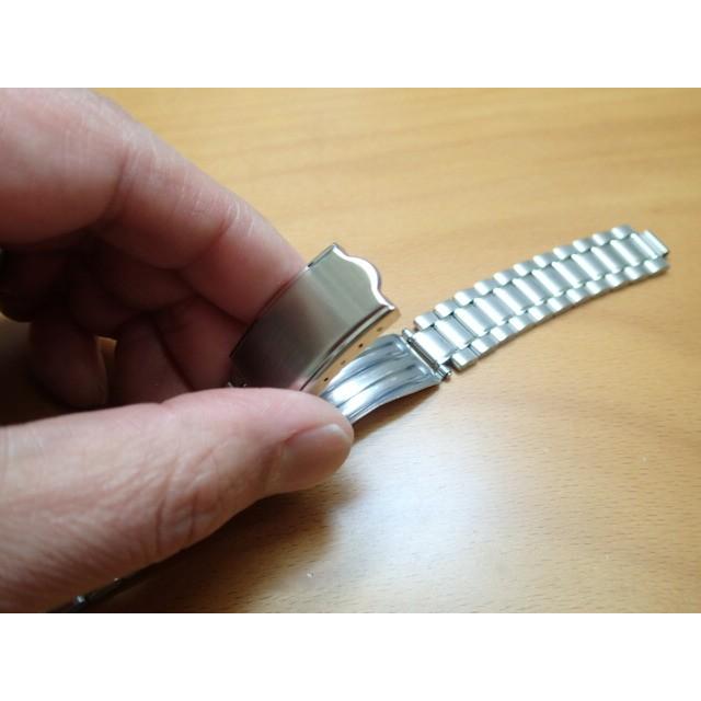 凹型対応 16mm時計バンド(腕時計）ベルト16ミリ ステンレススチール