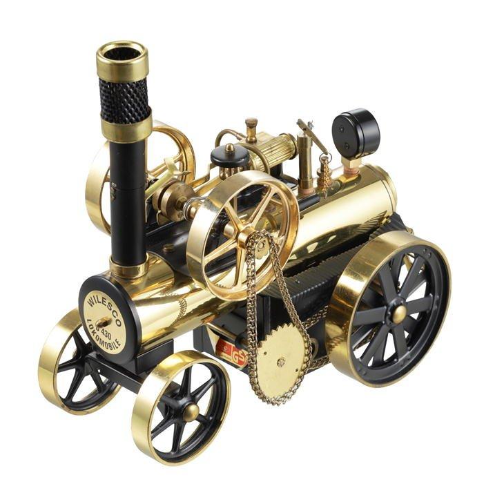 Wilesco ヴィレスコ 蒸気エンジン付きトラクター D430 アルミダイ