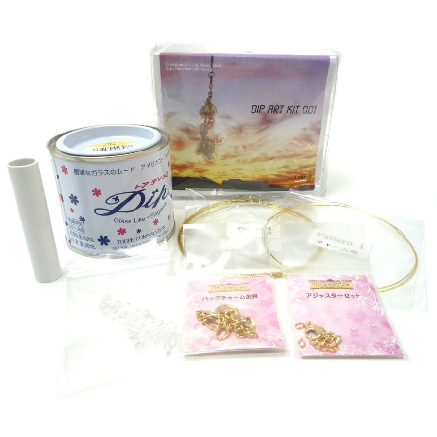 アメリカンフラワー LUNA ディップ液で作るアクセサリーキット DIP ART