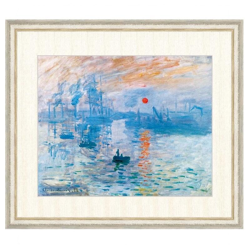 世界の名画 クロード・モネ 印象：日の出 F8 [g4-bm169-F8] : 人形の