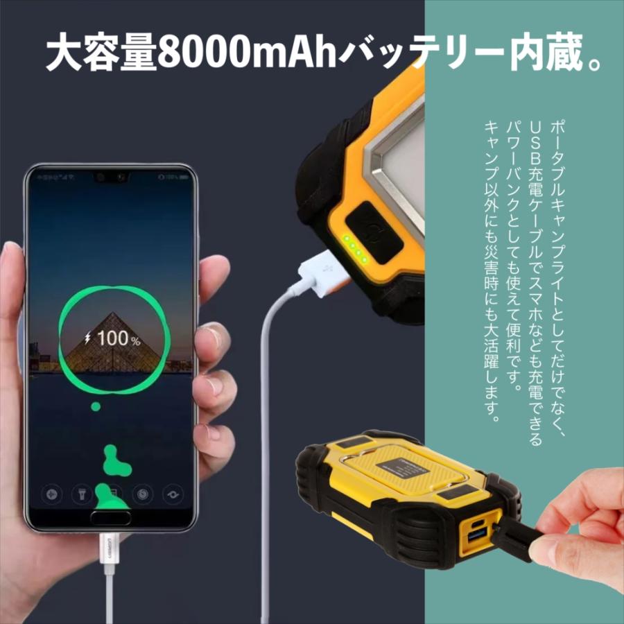 LEDランタン キャンプランタン キャンピングランタン LEDライト ハンド