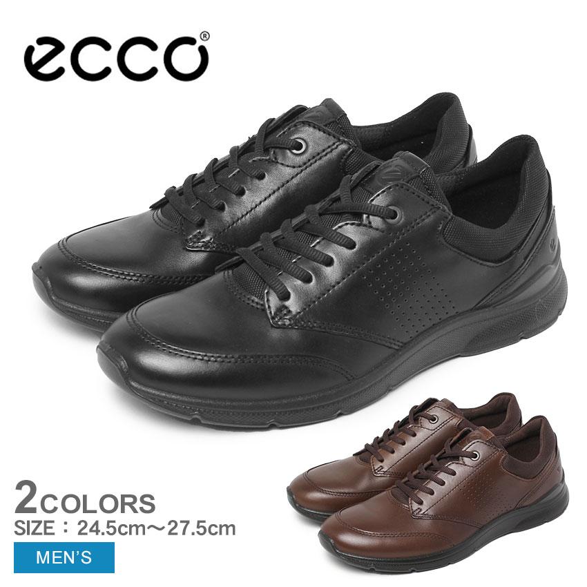 ecco（エコー） スニーカー メンズ IRVING ECCO 511734 ブラック 黒