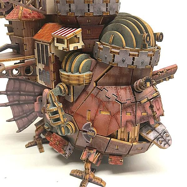 スタジオジブリ ハウルの動く城 ki-gu-mi ハウル城カラーVer. (木製