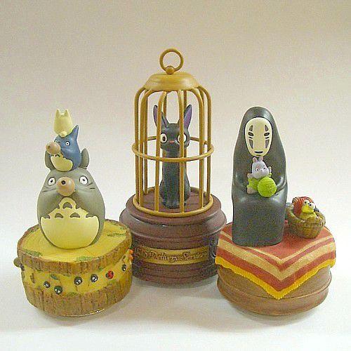 スタジオ ジブリグッズ/千と千尋の神隠しオルゴールフィギュア】 あみ