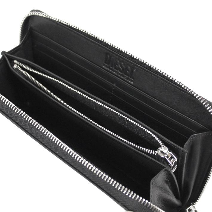 DIESEL（ディーゼル） 並行輸入品 GARNET レザー ウォレット 長財布
