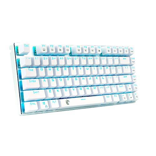 e元素ゲーミングキーボード メカニカル式キーボード USB接続有線青軸81