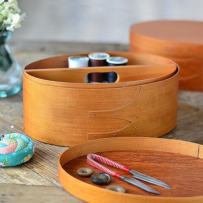 シェーカーボックス シェーカー ソーイングボックス 木製 アクシス