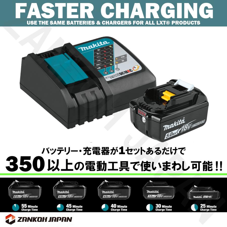 マキタ（makita） バッテリー 充電器 セット 18V 純正 BL1815N