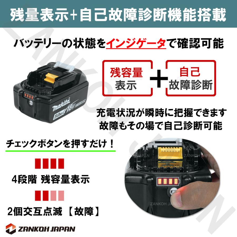 マキタ（makita） バッテリー 充電器 セット 18V 純正 BL1830B