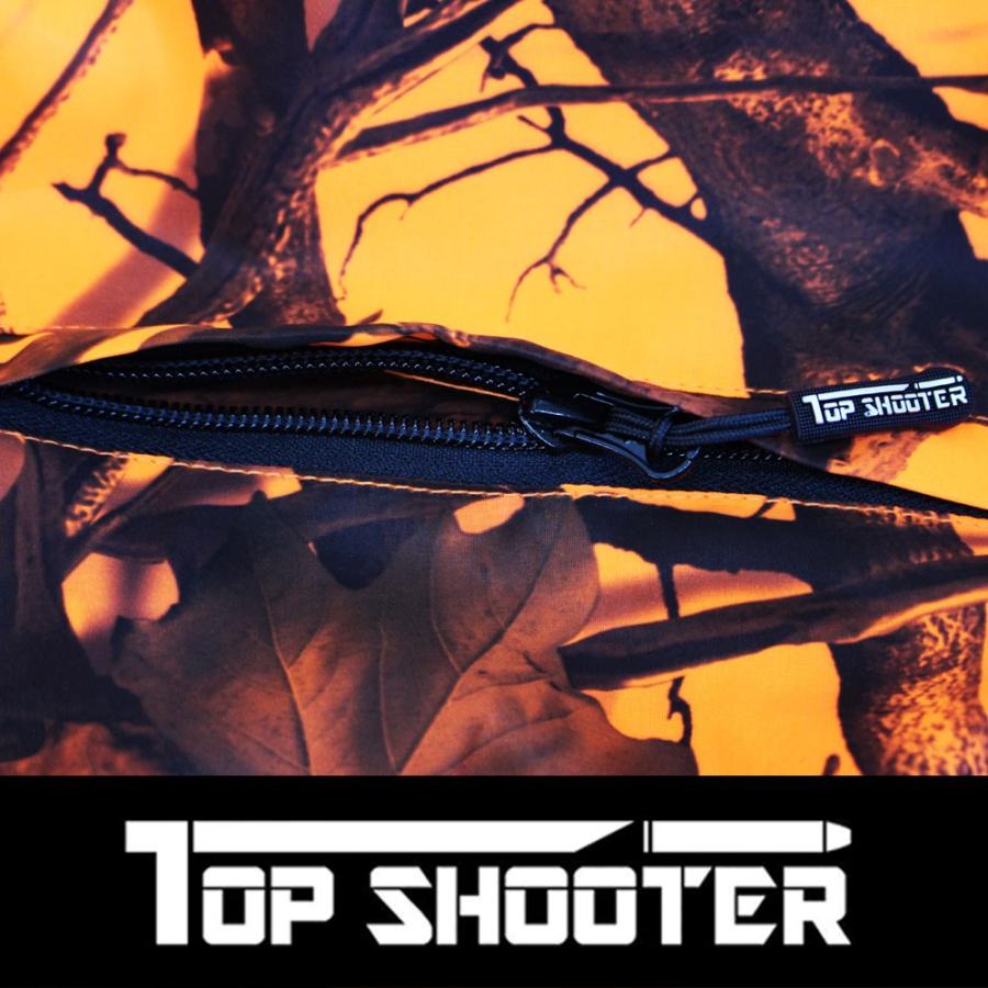 トップシューター ライトウェイト オレンジ迷彩 ジャンパー・パンツ