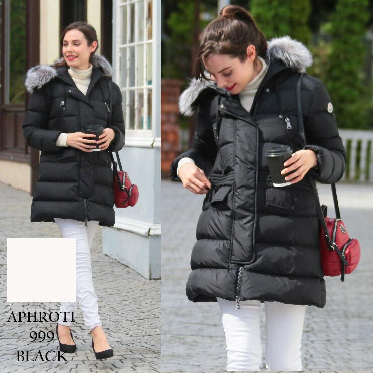 MONCLER（モンクレール） レディース ダウンジャケット ファー フード