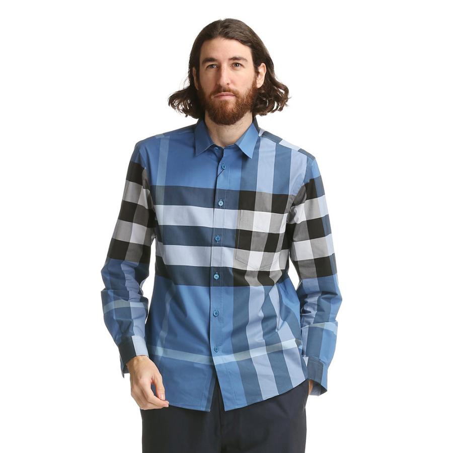 BURBERRY（バーバリー） メンズ チェック ストレッチ コットン
