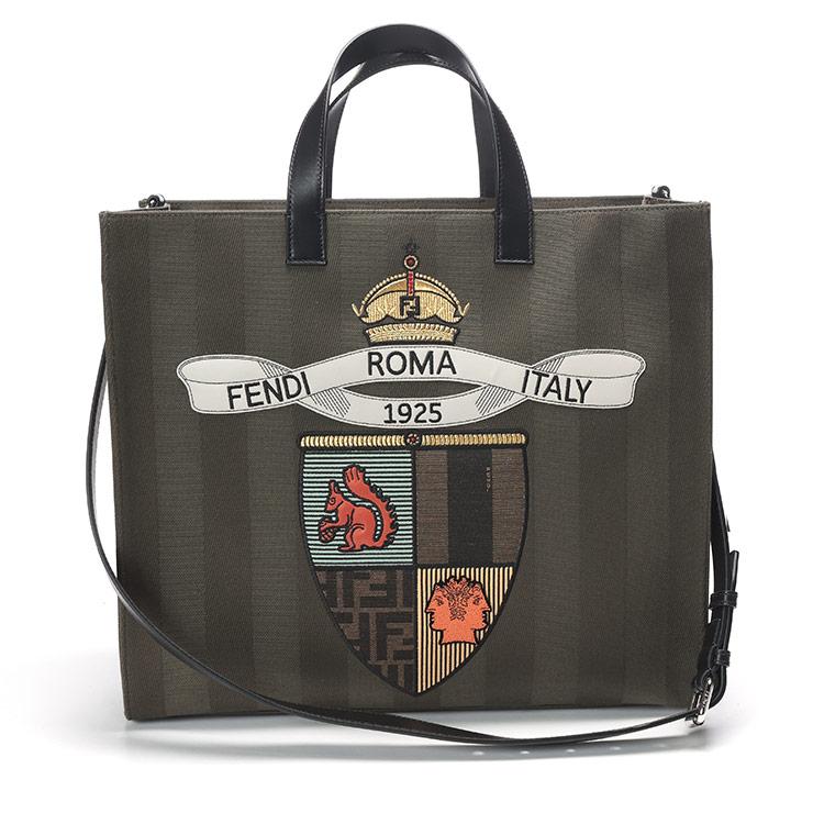 FENDI（フェンディ） トートバッグ メンズ ペカンキャンバス クラブ