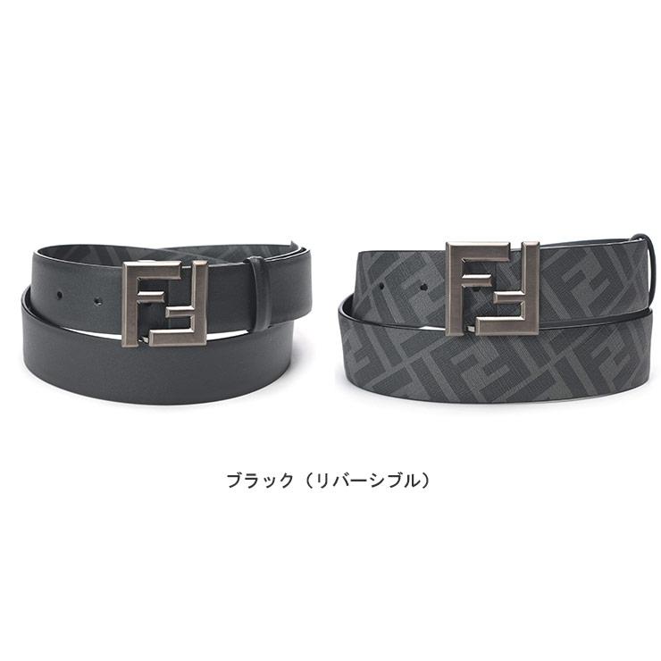 FENDI（フェンディ） ベルト メンズ FFスクエア リバーシブル