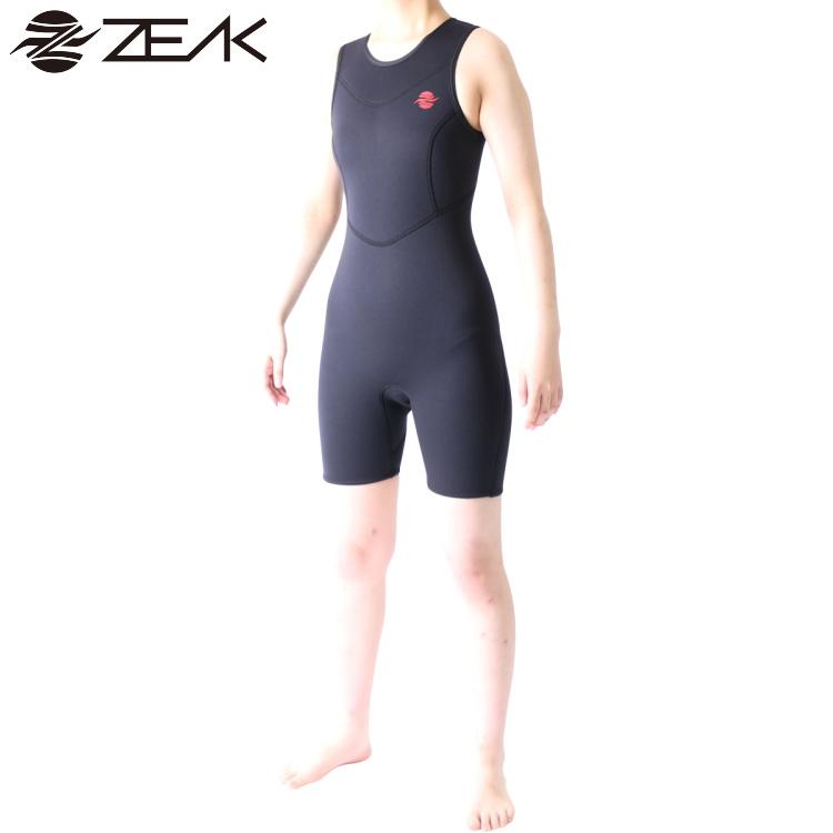 ZEAK(ジーク) ウェットスーツ 女性用 レディース ショートジョン