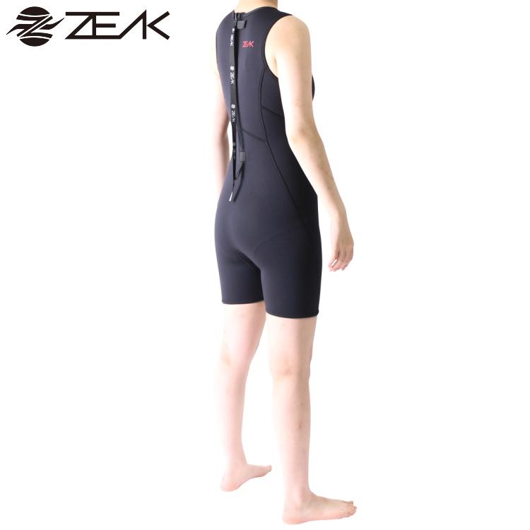 ZEAK(ジーク) ウェットスーツ 女性用 レディース ショートジョン