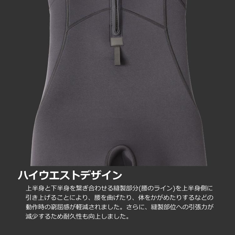 ZEAK(ジーク) ウェットスーツ 女性用 レディース ロングジョン