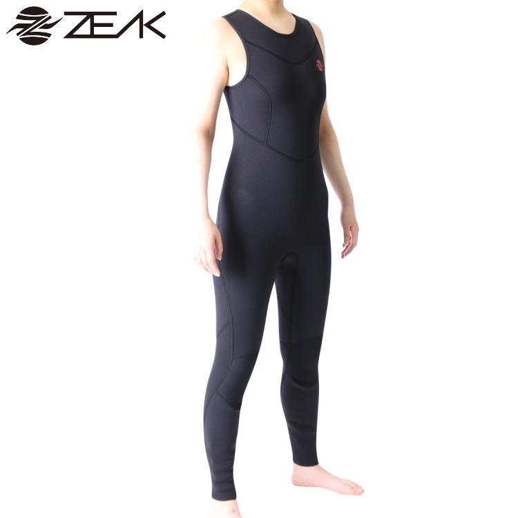 ZEAK(ジーク) ウェットスーツ 女性用 レディース ロングジョン