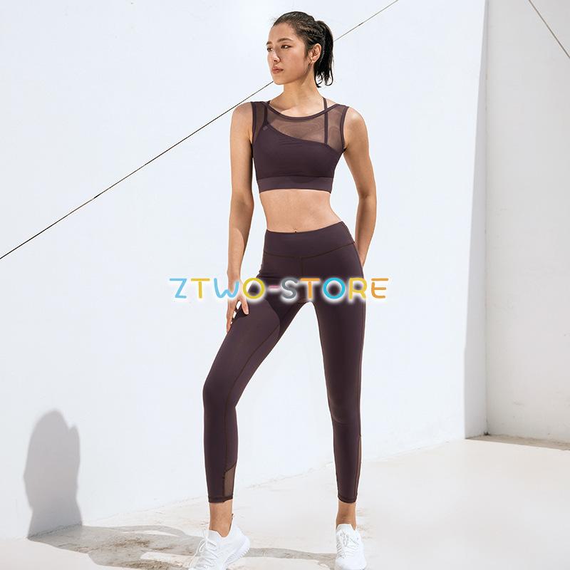 ヨガウェア おしゃれ 上下2点セット スポーツウェア レディース ロング