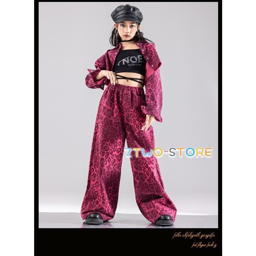 キッズダンス衣装 セットアップ 黒 ピンク ガールズ ヒップホップ 衣装