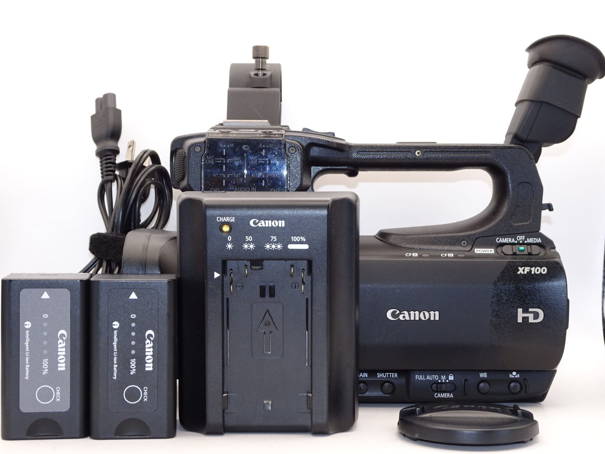 Canon XF100 ビデオカメラ本体 機種別サポート詳細｜キヤノン