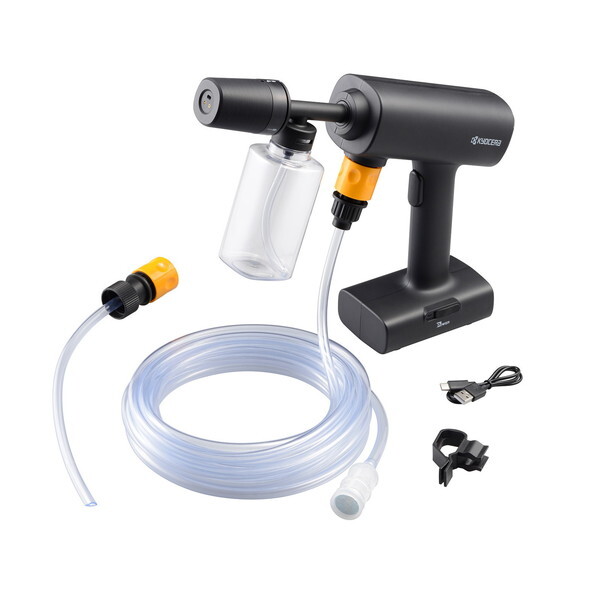 アイリスオーヤマ タンク式高圧洗浄機 充電タイプ ホワイト SDT-L01N